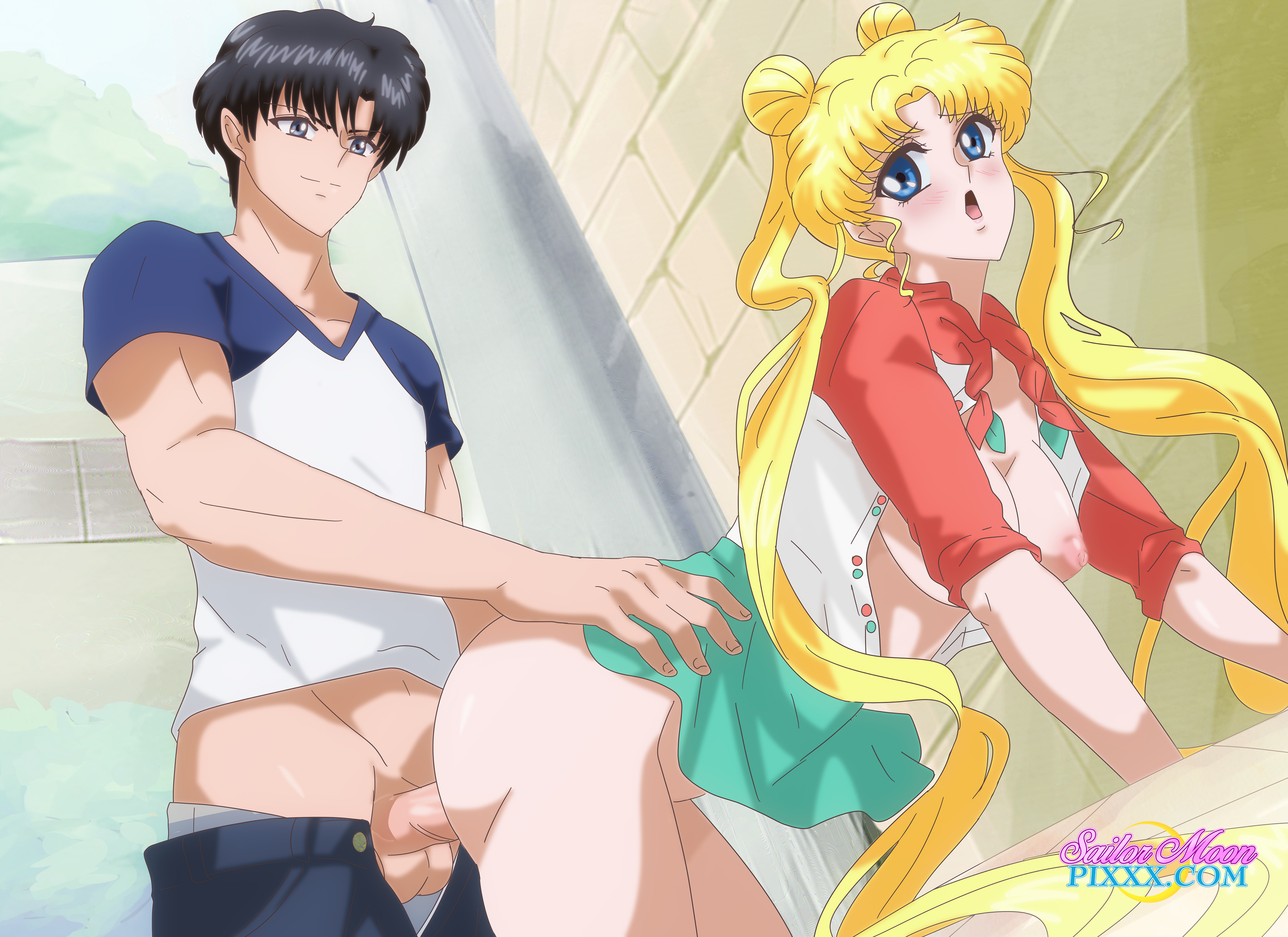 Sailor Moon And Mamoru Chiba Sailor Moon The Hentai World
