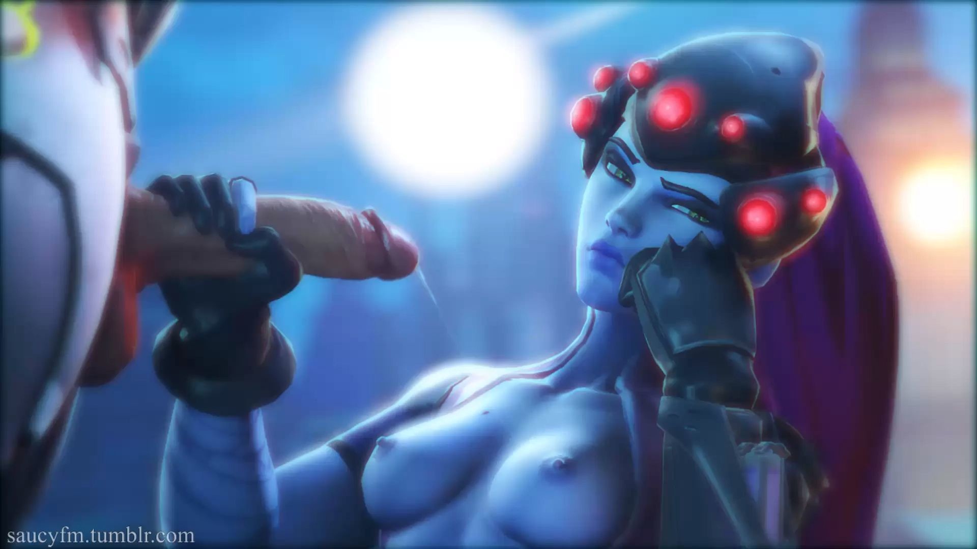 Widowmaker SaucyFM Overwatch The Hentai World