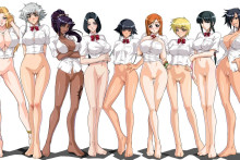 Bleach Females Posing Hentai Image