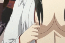 Tomoe Getting Dressed | Queen's Blade Hentai GIF
