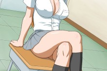 Matsumoto Sitting In A School Room | Bleach
