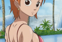 Nami's Bouncing Boobs | One Piece Hentai GIF
