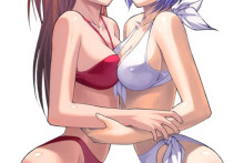 Rei Ayanami And Asuka In Bikinis | NGE Hentai Image
