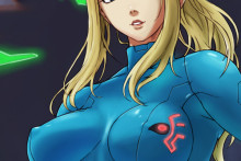 Samus’ Gorgeous Breast | Metroid Prime Hentai Image