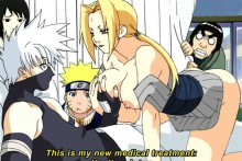 Tsunade Healing Kakashi | Naruto Hentai Image