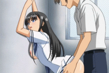 School Girl Fucked At Recess | Hentai GIF