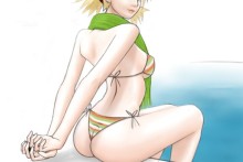 Temari At The Pool | Naruto Hentai Image
