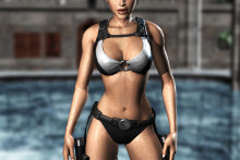 By The Pool 2 | Tomb Raider Hentai CGI