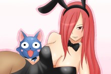 Erza Scarlet's Bunny Suit | Fairy Tail Hentai Image