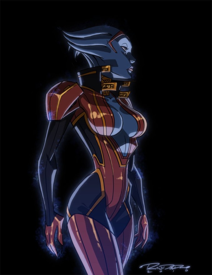 Samara’s Hot Body | Mass Effect Hentai Image