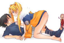 Female Naruto And Sasuke| Naruto Hentai Image