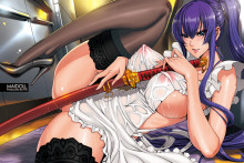 Busujima Saeko Loves Her Sword | Highschool Of The Dead Hentai Image