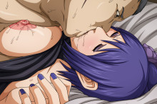 Konan's Hot Kiss | Naruto Hentai Image