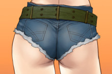 Guess whose ass that is | Black Lagoon Hentai Image