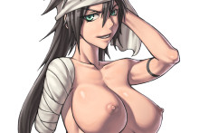 Shiba Kukaku's Amazing Tits | Bleach Hentai Image