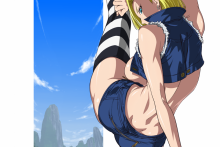 Android 18 And Krillin | Dragonball Hentai Image