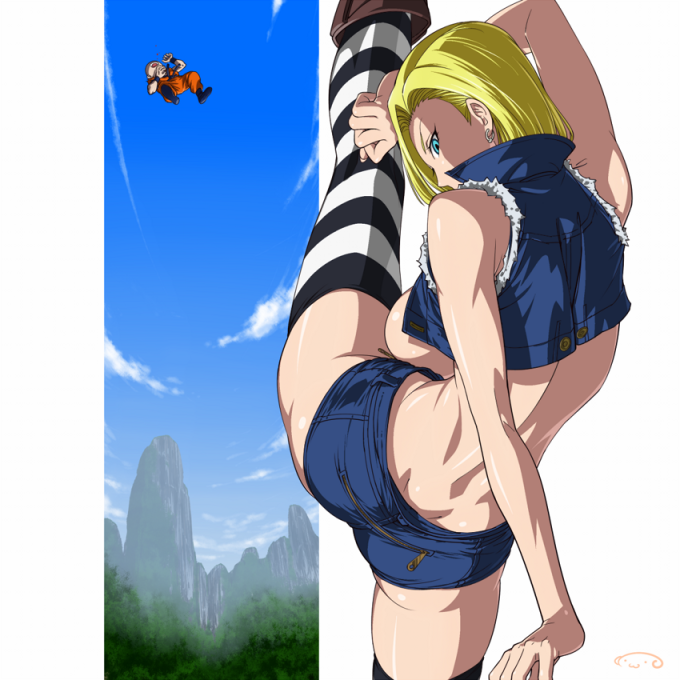 Android 18 And Krillin | Dragonball Hentai Image