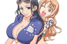 Nami And Nico Robin | One Piece Hentai Image