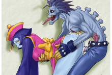 Lord Raptor Banging Hsien-Ko – Darkstalkers Hentai Image