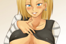 Revealing Android 18 - Dragonball Hentai Image