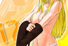 Winry Rockbell Undressing - Fullmetal Alchemist Hentai Image