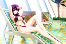 Kouzuki Yuuko relaxing – Muvluv Hentai Image