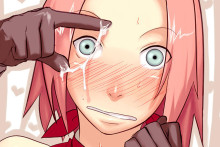 Sakura loves the cum - Naruto Hentai Image