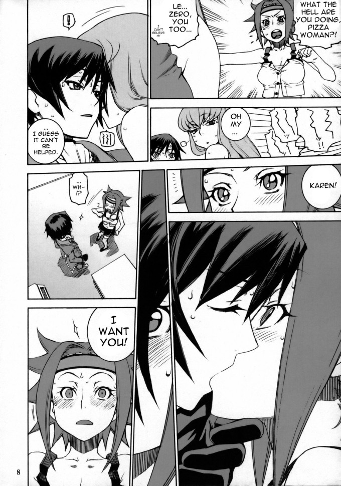 Cat and Dog – Code Geass English Hentai Doujin