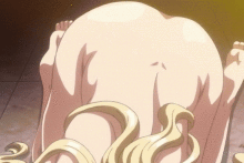Hot blonde after sex – Hentai GIF