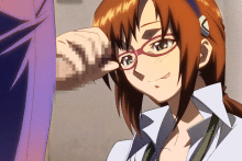Mari's hungry handjob - Neon Genesis Evangelion Hentai GIF