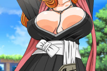 Rangiku’s huge boobs – Bleach Hentai Image