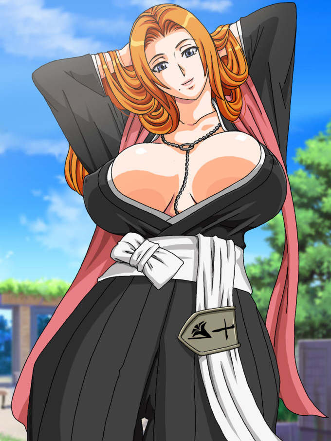 Rangiku’s huge boobs – Bleach Hentai Image