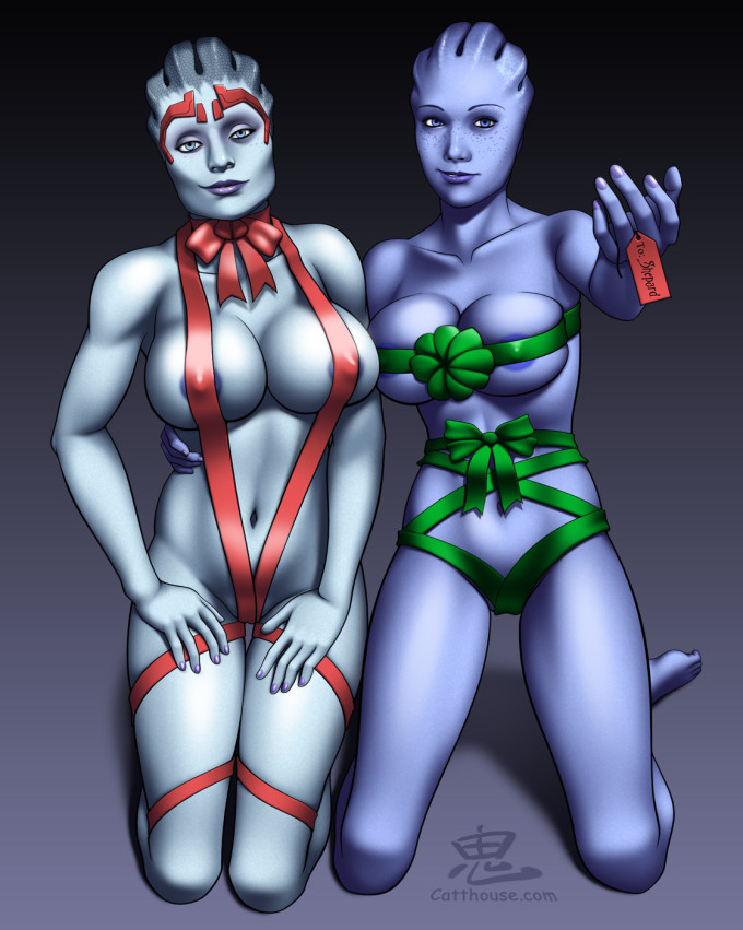Samara and Liara TSoni – Mass Effect Hentai Image