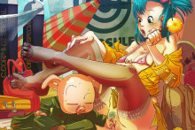 Bulma and Oolong - Muscarine - Dragon Ball
