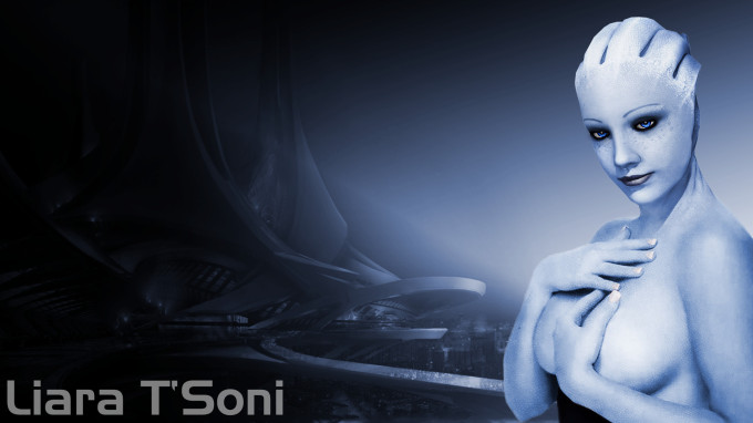 Liara T’Soni – Rendereffect Dan – Mass Effect
