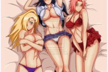 Ino Yamanaka, Hinata Hyuga and Haruno Sakura - Indrockz - Naruto