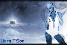 Liara T'Soni - Rendereffect Dan - Mass Effect