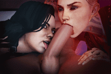 Miranda Lawson and Jack – Mass Effect