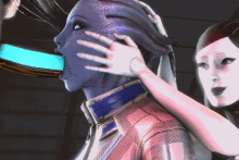 Legion, Liara T’Soni and EDI – Aardvark – Mass Effect
