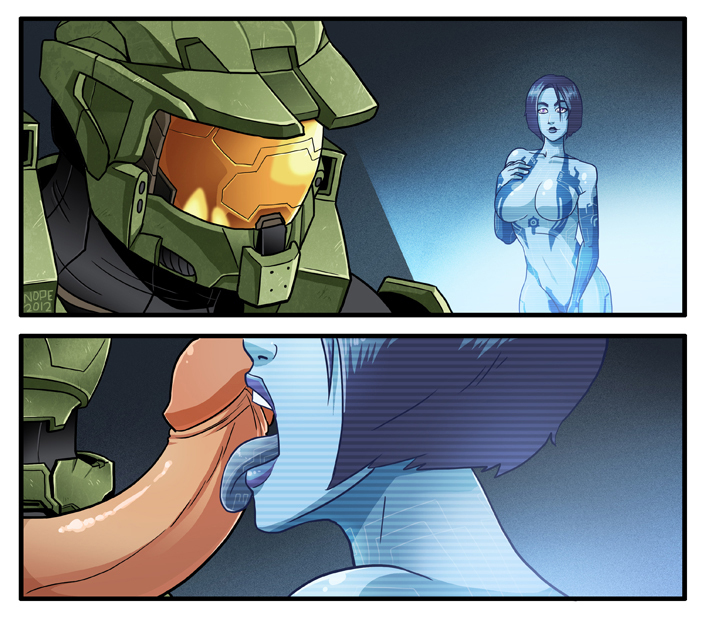 Master Chief and Cortana - Nope - Halo. 