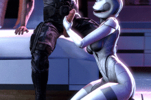 Joker and EDI - AndreyGovno - Mass Effect