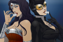 Wonder Woman and Catwoman - Doubleleaf - DC Comics