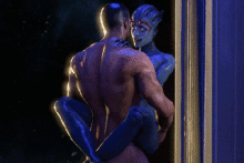 Samara and Shepard - Mass Effect