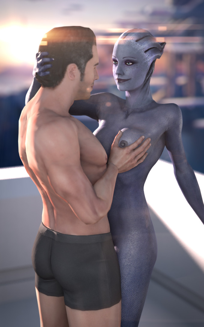 Liara T’Soni and Kaidan Alenko – Mass Effect