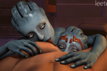 Morinth and Samara - leeteRR - Mass Effect