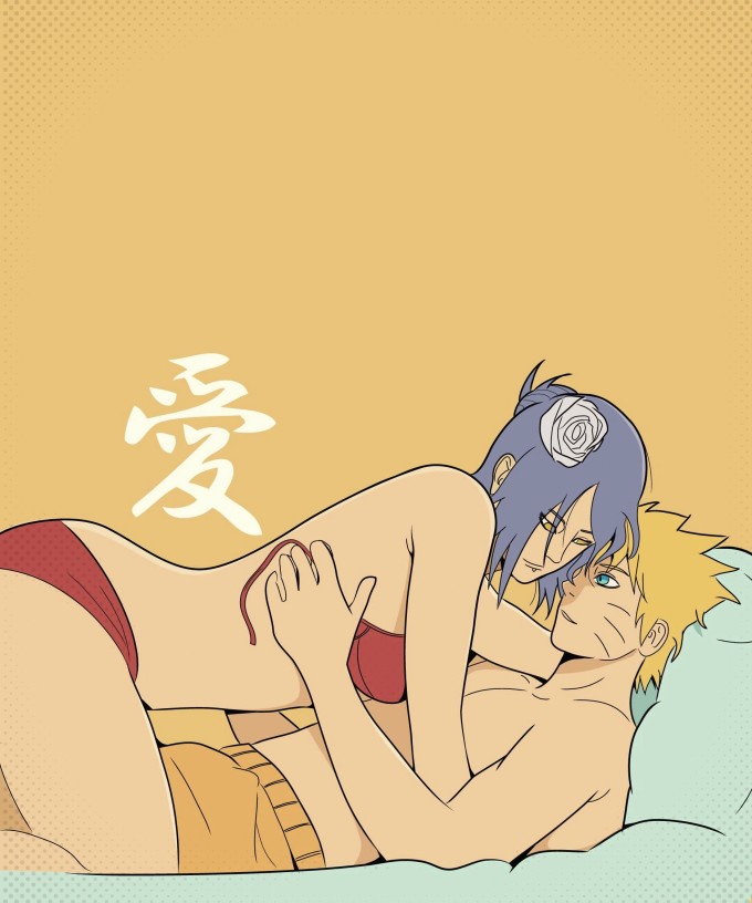 Uzumaki Naruto and Konan – Indrockz – Naruto