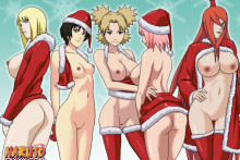 Samui, Kurotsuchi, Temari, Haruno Sakura and Mei Terumi – Naruto