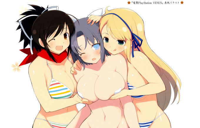 Asuka, Katsuragi and Yumi – Yaegashi Nan – Senran Kagura