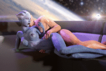 Shepard and Liara T'Soni - SSPPP - Mass Effect