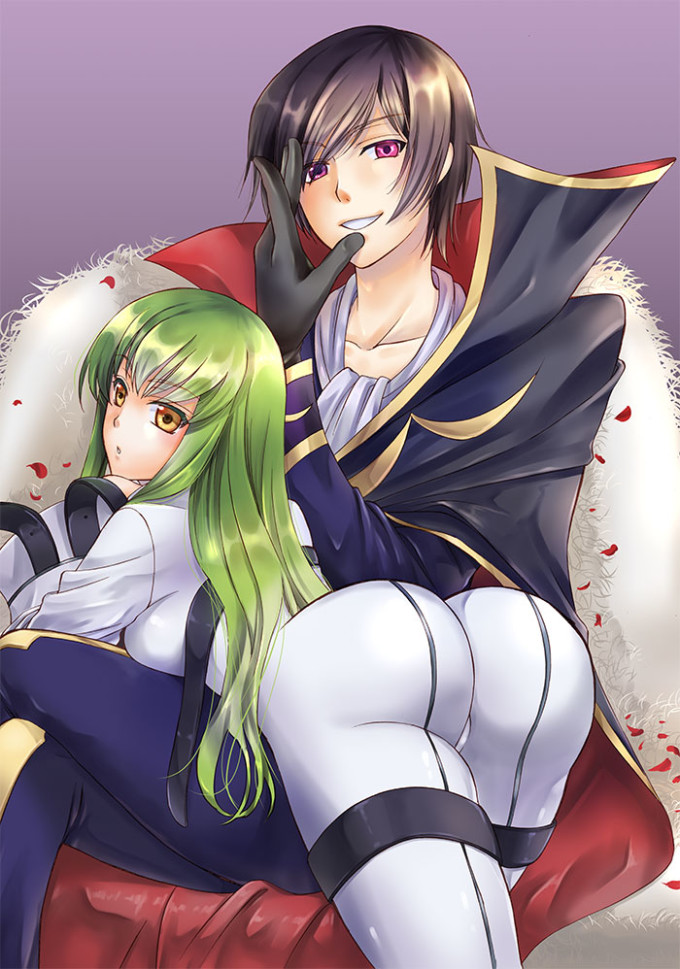 Lelouch Lamperouge and C.C. – Code Geass